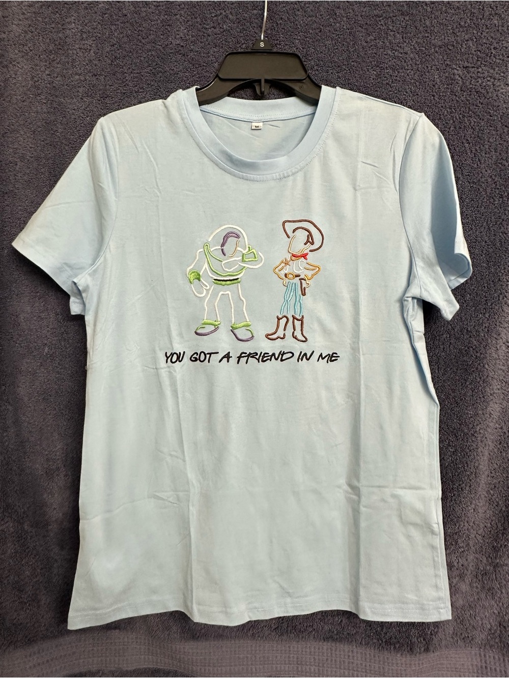 NWOT Ladies "You Got a Friend in Me" Shirt Large